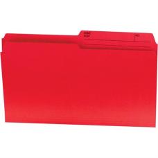 Offix legal -size file folder, Color Red