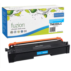 Brother TN-635XLC toner compatible cyan Fuzion – 4 500 pages Brother TN-635XLC toner compatible cyan Fuzion – 4 500 pages