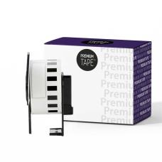 Brother DK2211 Noir / Blanc 1.1" x 50' | Premium Tapeu
