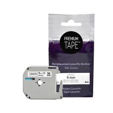 Brother MK-221 Noir sur Blanc 12mm X 8m |  Premium Tape